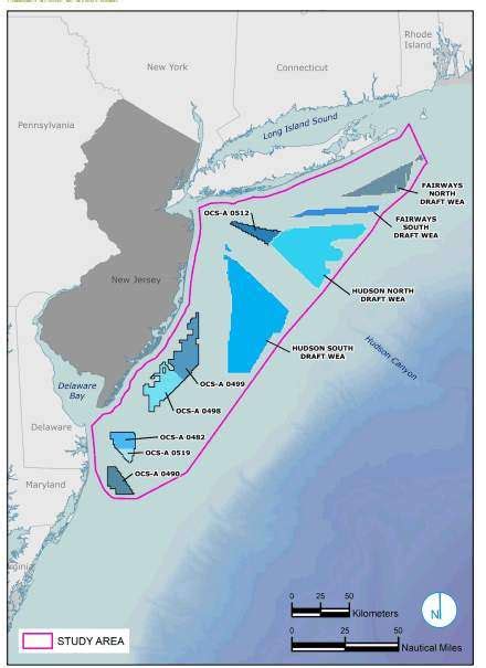 3 new offshore wind power projects proposed for New Jersey Shore; 2 would be far out to sea